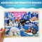 QUOKKA 4SET Puzzles for Kids Ages 4-6 - 36 Pcs Wooden Realistic Montessori Toddler Puzzles Ages 3-5 - Animals Dinosaurs Learning Games for Boys and Girls 4-8 Year Olds